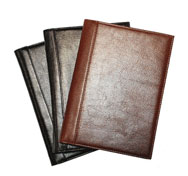 Italian Leather Hardbound Notebooks